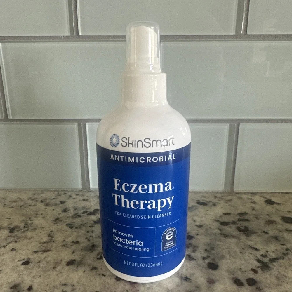 SkinSmart Antimicrobial Eczema Therapy-Removes Bacteria & Promotes Healing- 8 Oz
